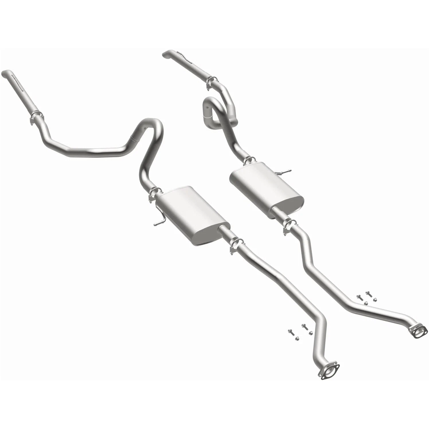 2003-2011 Ford Crown Victoria Direct-Fit Replacement Exhaust System 106-0618